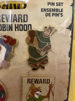 Robin Hood Reward Limited Edition Disney Pin Set - Disney Collection 2026 - Image 3