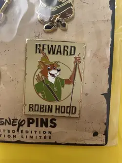 Robin Hood Reward Limited Edition Disney Pin Set - Disney Collection 2026 - Image 5