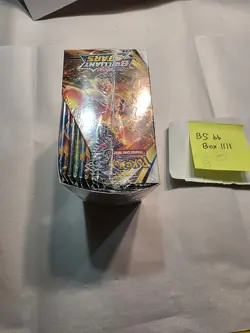 Pokemon TCG Sword & Shield Brilliant Stars Booster Box Factory Sealed English - Image 5