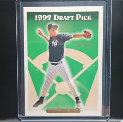 1993 Topps Derek Jeter Draft Pick #98 New York Yankees MLB Topps Gold - Image 1