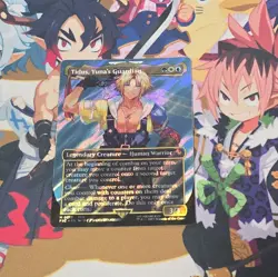 Tidus, Yuna's Guardian Borderless, Surge Foil, Final Fantasy MTG - Image 1