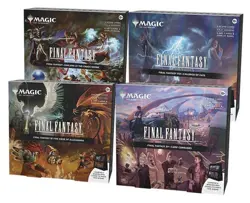 Open Final Fantasy Scene Box Case Set of 4 Magic MTG Siege of Alexandria, etc - Image 1
