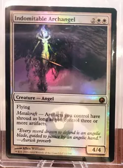 MtG Indomitable Archangel Scars of Mirrodin Foil - Image 1