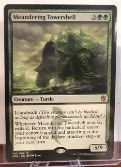 MtG Meandering Towershell Khans of Tarkir Regular - Image 1