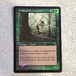Verduran Enchantress - 7th Edition Foil - Magic the Gathering - Image 1