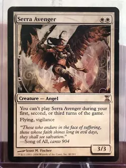MtG Serra Avenger Time Spiral Regular - Image 1