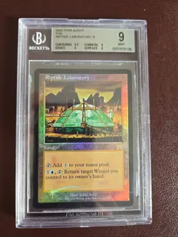 Riptide Laboratory FOIL - Onslaught (ONS) Magic: The Gathering MTG BGS 9.0+ - Image 1