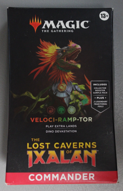 MTG The Lost Caverns of Ixalan Veloci-Ramp- Tor Commander Deck Sealed - Image 1