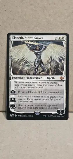 Elspeth, Storm Slayer Tarkir: Dragonstorm Regular #011 NM-NP - Image 1