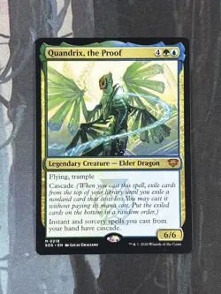 Quandrix, the Proof [Secrets of Strixhaven] #218 NM Regular Magic: The Gathering - Image 1