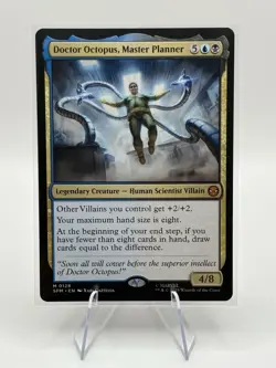 Doctor Octopus, Master Planner - Marvel's Spider-Man (SPM) MTG Mythic Rare #128 - Image 2