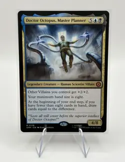 Doctor Octopus, Master Planner - Marvel's Spider-Man (SPM) MTG Mythic Rare #128 - Image 3