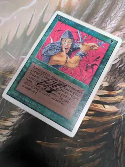 Berserk Unlimited Signed by Dan Frazier MtG Magic the Gathering HP! - Image 3