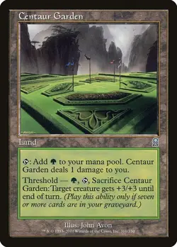 MTG Odyssey --- CENTAUR GARDEN --- Uncommon! NM! Magic the Gathering! - Image 1