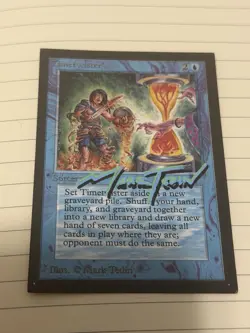 Timetwister (CE) MP Signed Mark Tedin - Image 1