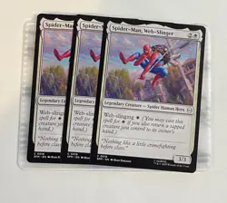 X3 Spider-Man, Web-Slinger - 16 - NM - Marvel's Spider-Man - MTG - Image 1