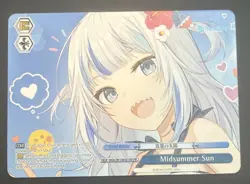 English Weiss Schwarz Midsummer Sun HOL/W104-E159 PR Hololive Production Vol. 2 - Image 1