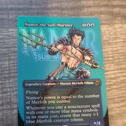 Wizards of the Coast MTG Namor the Sub-Mariner Alt Art Mythic EN Marvel - Image 1