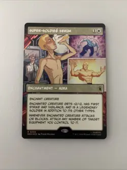 Super-Soldier Serum (Borderless) Marvel Super Heroes Foil - Image 1