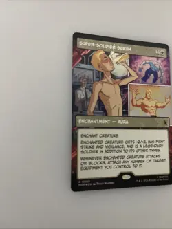 Super-Soldier Serum (Borderless) Marvel Super Heroes Foil - Image 3