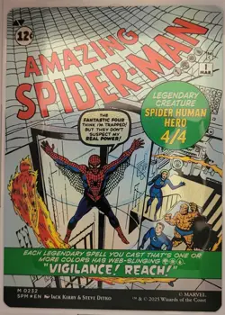 Magic the Gathering Peter Parker - Amazing Spider-Man [Foil] NM #0232 - Image 2
