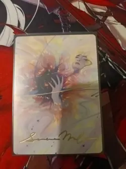 Beyond the Quiet Art Card (Gold-Stamped Signature) Edge of Eternities Regular - Image 1