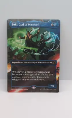 Loki, God of Mischief (Borderless) Marvel Super Heroes Regular - Image 1