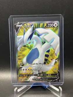 Lugia V (Full Art) SWSH12: Silver Tempest - Pokemon LP 185/195 - Image 1