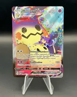 Mimikyu VMAX TG17/TG30 Ultra Rare Pokemon TCG Brilliant Stars NM - Image 1