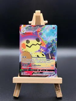 Pokemon TCG: Mimikyu VMAX Tg17/Tg30 - SWSH Brilliant Stars Holo - NM - Image 1