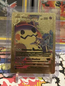 Pokemon Fan Art - Mimikyu VMAX TG17/TG30 Brilliant Stars - Image 1