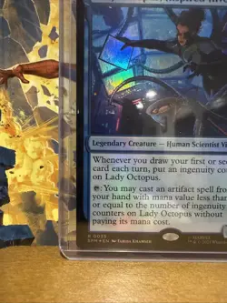 MTG Marvel Spider-Man FOIL Lady Octopus Inspired Inventor #0035 Rare NM - Image 2