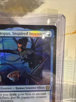 MTG Marvel Spider-Man FOIL Lady Octopus Inspired Inventor #0035 Rare NM - Image 4
