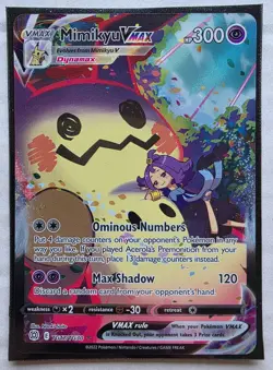 Pokemon - Mimikyu VMAX *Ultra Rare* Brilliant Stars TG17/TG30 - Image 1