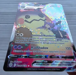 Pokemon - Mimikyu VMAX *Ultra Rare* Brilliant Stars TG17/TG30 - Image 2