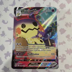 Pokemon TCG Mimikyu VMAX TG17/TG30 Brilliant Stars Ultra Rare - Image 1