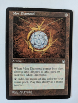 Mox Diamong Stronghold MTG Exc Free shipping with tracking - Image 1