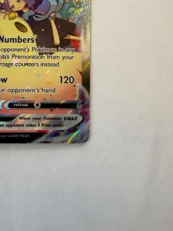 Pokemon Mimikyu VMAX TG17/TG30 Brilliant Stars Trainer Gallery Played - Image 2