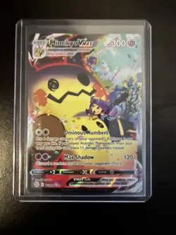 Pokemon TCG Mimikyu VMAX TG17/TG30 Brilliant Stars Card - Image 1