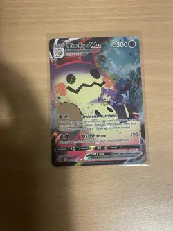 Pokemon TCG Mimikyu VMAX TG17/TG30 Brilliant Stars Card - Image 1