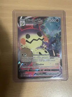 Pokemon TCG Mimikyu VMAX TG17/TG30 Brilliant Stars Card - Image 3