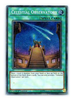 Celestial Observatory - CYHO EN064 - Secret Rare - 1st Edition Yugioh - Image 1
