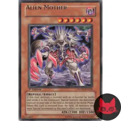Yugioh Alien Mother POTD-EN028 Rare 1st Edition LP Name Shift - Image 1