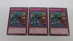 3x ROYAL COMMAND TRAP UNLIMITED EDITION AP06-EN027 COMMON YUGIOH NM / UNPLAYED - Image 1