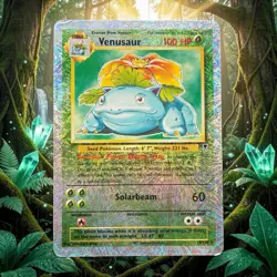 Pokemon Legendary Collection Reverse Holo Venusaur 18/110 LP/MP Firework Holo - Image 1