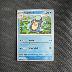 Palpitoad 020/086 Master Ball Reverse Holo Pokemon Black Bolt NM - Image 1