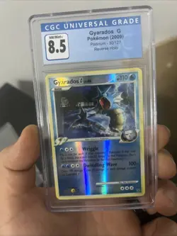 Pokemon TCG Reverse Holo Uncommon Gyarados 30/127 CGC 8.5 NM-MT - Image 1