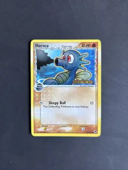 Pokemon TCG Horsea (Delta Species) EX Dragon Frontiers 50/101 Reverse Holo 2006 - Image 1
