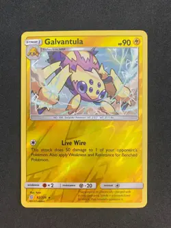 Pokemon Galvantula 62/236 Unified Minds Reverse Holo NM - Image 1