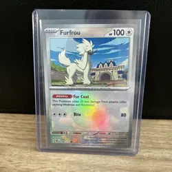 Furfrou Master Ball Pattern #088/131 SV Prismatic Evolutions NM - Image 1